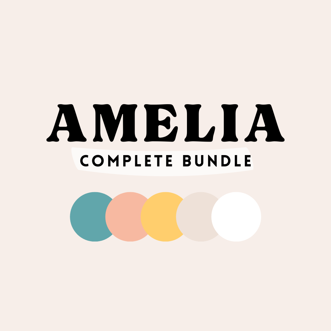 AMELIA Website + Social Bundle