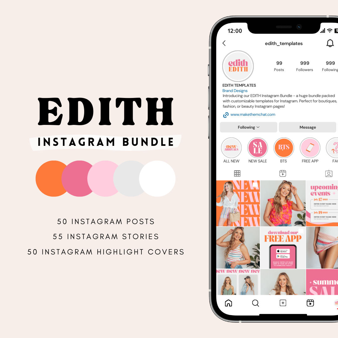 EDITH Instagram Bundle