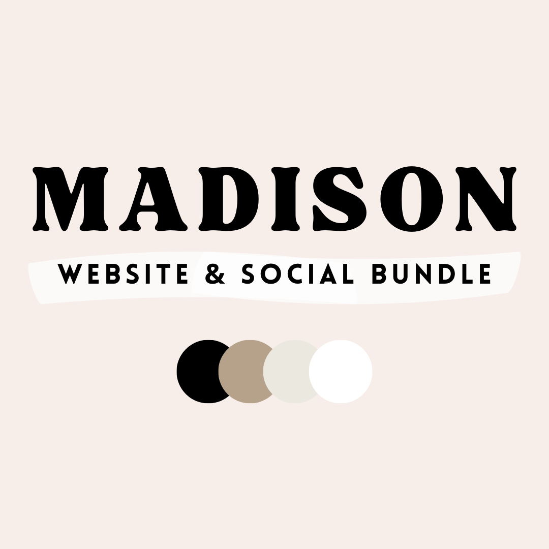 Madison Website + Social Bundle